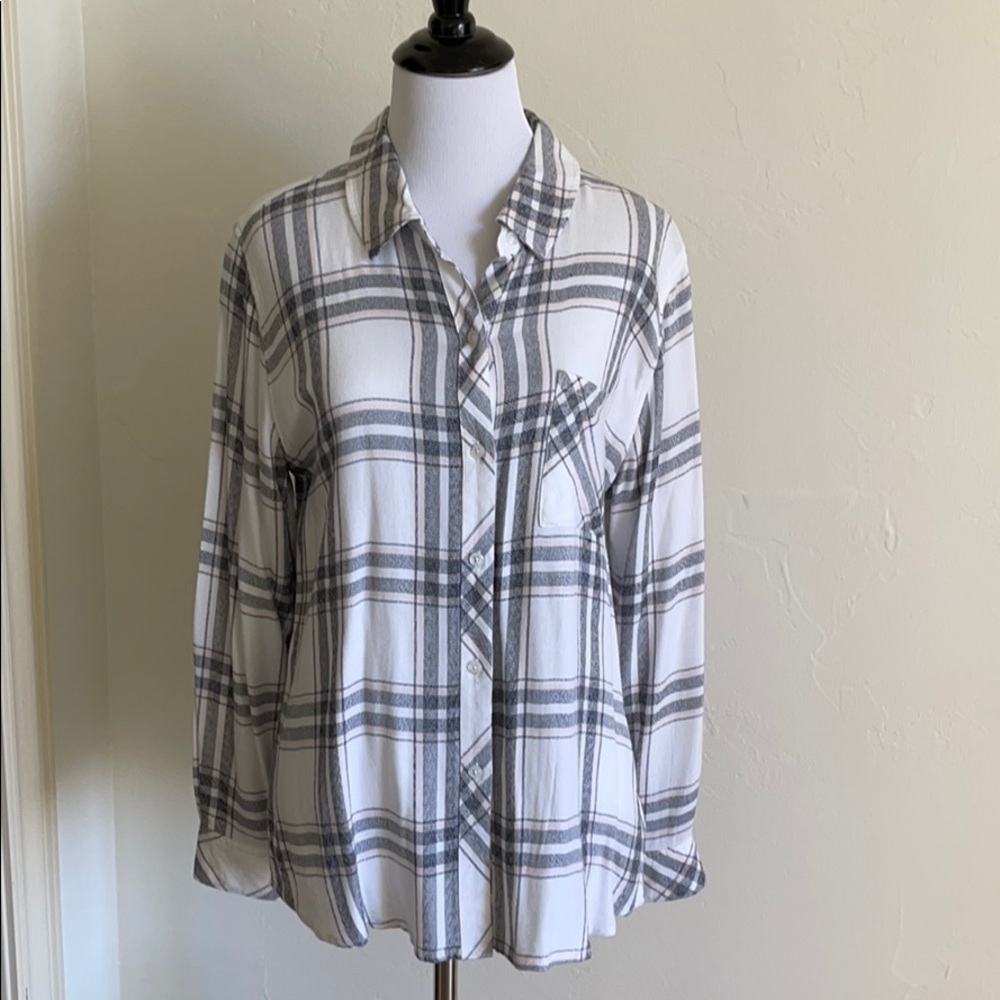 Rails Flannel button down Size M
